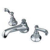 Metropolitan Widespread Bathroom Faucet with Double Lever Handles