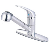 Daytona One Handle Centerset Kitchen Faucet with Pull Out Sprayer
