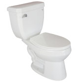 Ecokleen Close Coupled Toilet in White