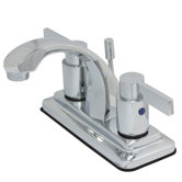 NuvoFusion Double Handle Bathroom Faucet with Retail Pop-Up