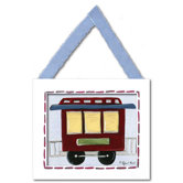 Caboose Framed Giclee