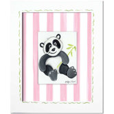 Pandas and Penguins Panda Giclee Wall Art