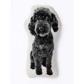 Poodle Mini Cushion