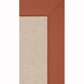 Athena Natural/Burnt Orange Rug