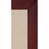 Athena Natural/Burgundy Rug