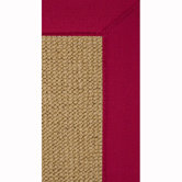 Athena Sisal/Red Rug