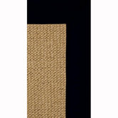 Athena Sisal/Black Rug
