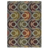 Trio Light Blue/Multi Rug
