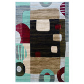 Milan Sand/Black Rug