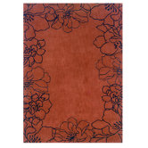 Trio Orange/Black Rug