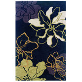 Trio Space Dyed Black/Gold Rug
