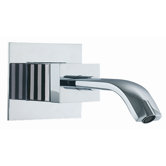 Bio Wall Mounted Bathroom Sink Faucet with Single Lever Handle