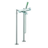 Spillo Floor Mount Diveter Tub and Shower Faucet