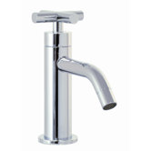 Maxima Single Hole Bathroom Sink Faucet with Single Cross Handle