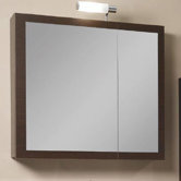 Luna 30.9" Medicine Cabinet With Mirrored Door