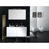 Time NT1 47.2" Wall Mounted Bathroom Vanity Set