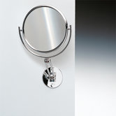 5.5" Extendable Double Face Wall Mounted 7X Magnifying Mirror