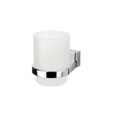 BloQ Wall Mounted Tumbler Holder in Chrome