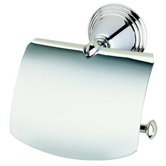 Montana Classic Toilet Roll Holder with Cover in Chrome