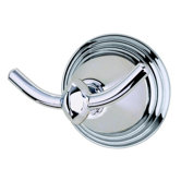 Montana Classic Double Robe Hook in Chrome