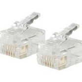 RJ12 Stranded Cable Modular Plug (Set of 25)