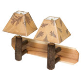 Hickory Two Light Wall Sconce