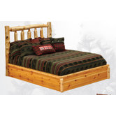 Cedar Slat Bed