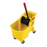 31 Quart Mop Bucket Combination, Yellow