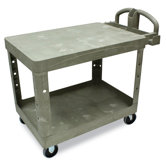 Commercial Flat Shelf Utility Cart