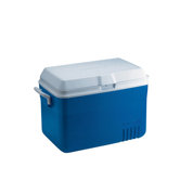 Deluxe 48-Quart Hinged-Lid Ice Chest in Blue