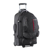 Sky Master 70 15.75" Wheeled Travel Pack in Black