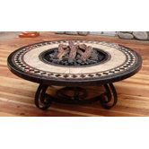 Traditional Style Fire Pit Table