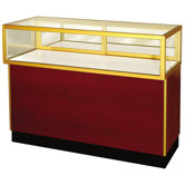 Streamline 38" x 70" Jewelry Vision Standard Showcase with Panel Back