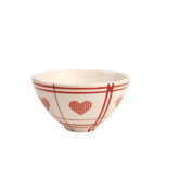 Colonial Home Small Earthenware Bowl in Red