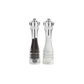 Capstan Salt and Pepper Set in Clear with Knob