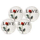 Love Letters Dessert / Salad Plate