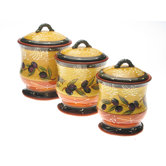 French Olives Canister (Set of 3)