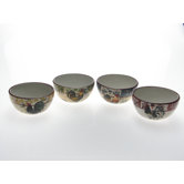 Lille Rooster by Geoffrey Allen Ice Cream Bowl (Set of 4)