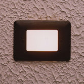 Architectural Bronze Acrylic Lens Step Light