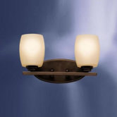 Eileen Gray Vanity Light in Olde Bronze