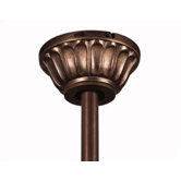 Ceiling Fan Down Rod in Oiled Bronze