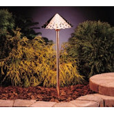 LED Path Light in Copper