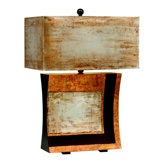 Vivido! Hand Painted Breeze Table Lamp