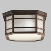 Cameron   Flush Mount in Prairie Rock