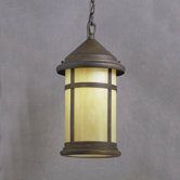 Tularosa Outdoor Hanging Lantern in Canyon View