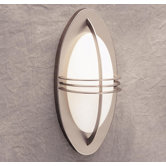 Centennial  Outdoor Wall Sconce in Brushed Nickel