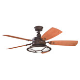 52" Harbour Walk 5 Blade Patio Ceiling Fan
