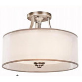 Lacey 3 Light Semi Flush Mount