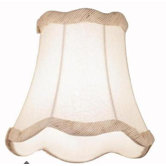 Optional Fabric Shade in White