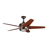 52" Makoda 5 Blade Ceiling Fan
